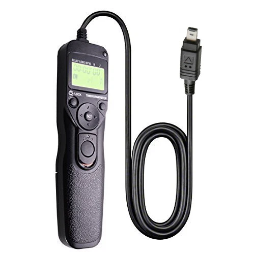 LCD Timer Shutter Release Cord f/ Nikon Z8 Z6III D780 Z6 Z7 D7500 D750 D5600 - Image 1 of 3