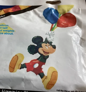 Collectable rare Mickey Mouse 5ft2 piece bouncer Balloons 09202 B25 - Picture 1 of 1
