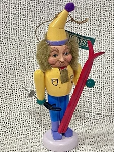 Midwest Cannon Falls Santa Ski Skifahren Katze Löwe Weihnachtsschmuck - Bild 1 von 8