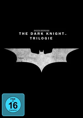 The Dark Knight Trilogie (Batman Begins / The Dark Knight / Th (DVD) (UK IMPORT) - Image 1 of 4