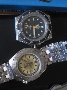 2 Nautilus Atlantic + Submarine Lady 200 Meter, hochwertige Ersatzteilspender! - Bild 1 von 5