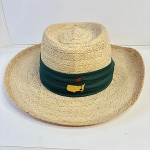 Sombrero de Paja Masters Augusta National para el Sol Talla S/M Biltmore De Colección Hecho en Canadá - Imagen 1 de 14