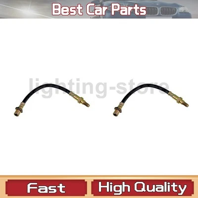 Manguera hidráulica de freno delantero izquierdo derecho para Toyota 1983-1988 Tercel 2 piezas Foto 1 de 4