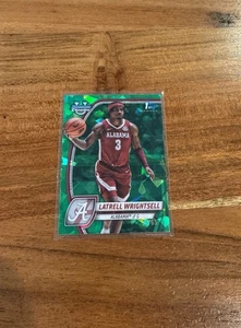 Latrell Wrightsell 2024-25 1st Bowman Chrome Green Sapphire Refractor /65 Rookie - Picture 1 of 2