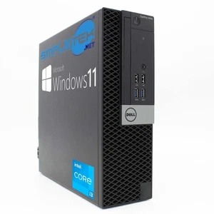 Dell OptiPlex 3040 SFF i3 6100 16GB 960GB Windows 11 Desktop Computer - Picture 1 of 5