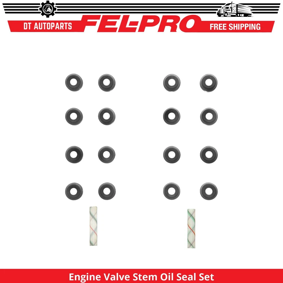 For 2013-2020 Acura ILX Eng Valve Stem Oil Seal Set Intake and Exhaust Fel-Pro - Image 1 of 1