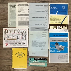 Lot ENGINEERING manufacturing ITT materials and catalogs VTG Torque Calculator - Picture 1 of 8