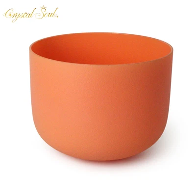 Crystal Soul Frosted Crystal Singing Bowl 432Hz Customizable with Accessories - Image 1 of 4