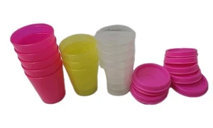 Lot of 12 Tupperware small Cups Glasses - Bild 1 von 13