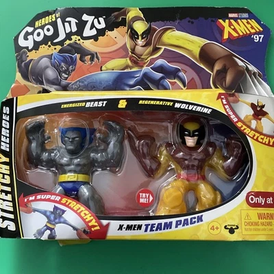 Heroes Of Goo Jit Zu Marvel X- Men 97 Wolverine And Beast Target leer ver fotos Foto 1 de 4