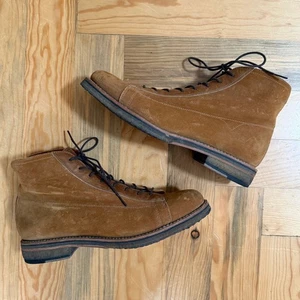 Ariat Two24 Webster Premium Line Heritage Suede Lace-Up Boots Men's 10.5D - Picture 1 of 11