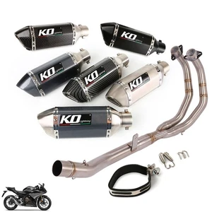 For Honda CBR500R CB500F CB500X 13-24 Full Exhaust System 2" Header Pipe Muffler - Picture 1 of 14