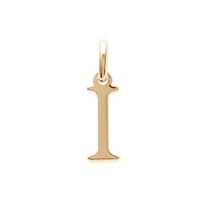 Pendentif Initiale Lettre I Plaqué Or 18ct - 2A875A009 - BigBang-Bijoux.com - Imagen 1 de 1