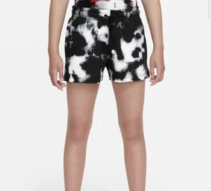Nike Jordan Girls Tie Dye Shorts Black Size Small Brand New With Tags 45A766-K04 - Picture 1 of 6