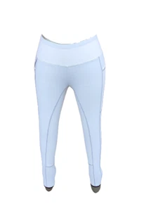Neue Silikon Grip Reiten Leggings Strumpfhose Handytasche, WEISS - Bild 1 von 3