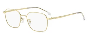 HUGO BOSS BOSS 1674/F AOZ MATTE GOLD 53/18/145 MAN Eyewear Frame - Picture 1 of 3