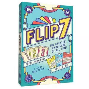Flip 7 Board Game Card Games Entertaining Strategic Tabletop For Family Friends* - Picture 1 of 7