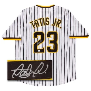 Fernando Tatis Jr Signed Jersey (JSA COA) Custom San Diego Padres White Baseball - Picture 1 of 7