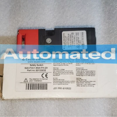 Interruptor de puerta de seguridad S20-P3C1-M20-FH-Z0 1 PIEZA NUEVO LEUZE S20-P3C1-M20-FH-Z0 - Imagen 1 de 3