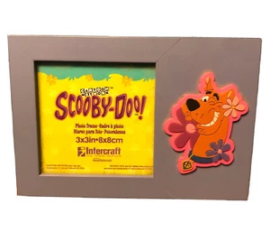 VINTAGE Scooby Doo Cartoon Network Picture Photo Frame Y2K 2000 3” x 3” NEW NOS - Picture 1 of 9