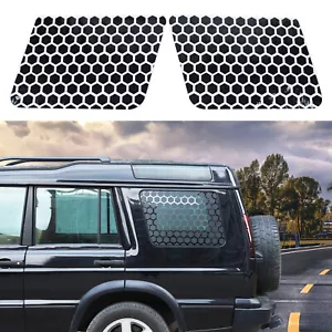 For Land Rover Discovery 2 98-03 Tailgate Side Glass Sticker Decal Honeycomb PVC - Picture 1 of 11
