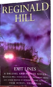 Exit Lines Mass Market Paperbound Reginald Hill A Dallied & Pascoe Novel - Picture 1 of 7