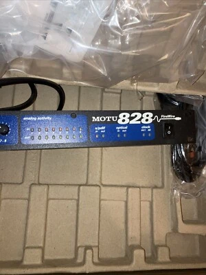 Motu Scheda Audio 828 FireWire Da Riparare O per Pezzi Di Ricambio vintage - Immagine 1 di 4