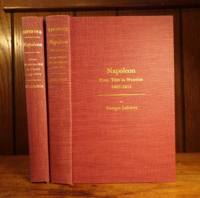 Georges Lefebvre ~ Napoleon ~ in 2 Vols ~ HC/DJ ~ 1969 ~ Columbia Univ Press - Image 1 of 4