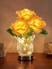 Flower Lamp Touch Lamp, Valentines Day Gifts for Her, Dimmable Table Lamp Ros...