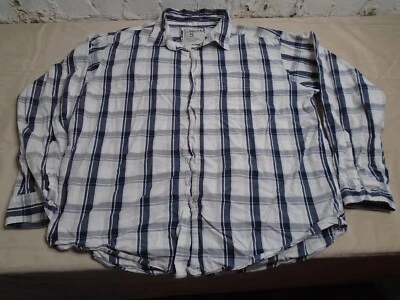 Camisa para hombre Baileys Point XL Multicolor Casual Preppy 100% algodón Bolsillo a cuadros Foto 1 de 4