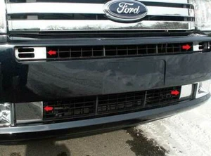 Stainless Steel Front Vent Accent 4 Pc For 2009-2012 Ford Flex - Picture 1 of 6