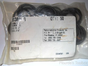 Lot of (43) New Patriot 13/16" ID x 0.986" OD Buna-N O-Rings, 70 Duro, #913 - Picture 1 of 3