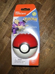 Mega Bloks Pokemon Mega Construx Series 2 Rattata Set FNL87 - Picture 1 of 1