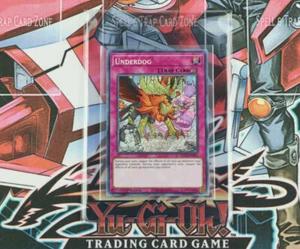 YuGiOh Trap Card UNDERDOG BLVO-EN092 1st Edition Secret Rare - Picture 1 of 2