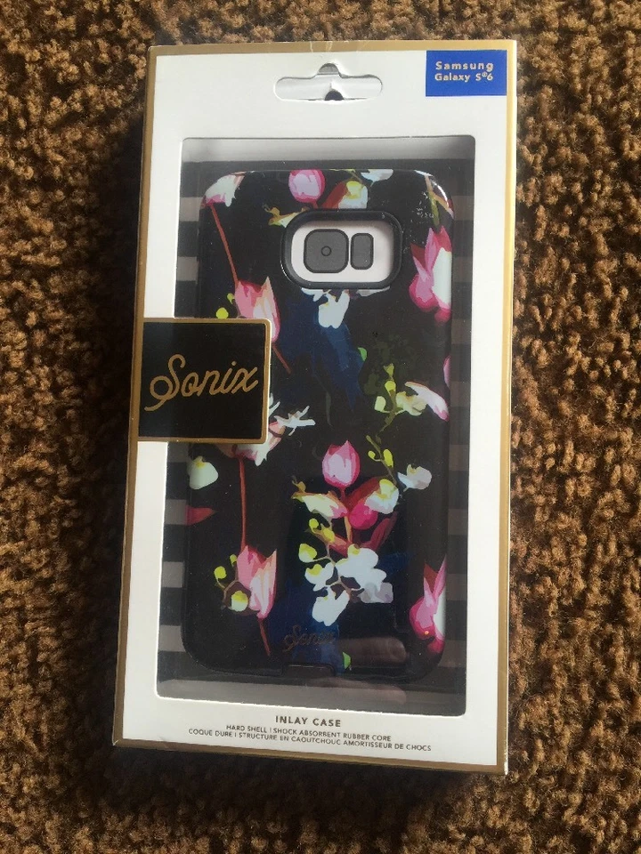 Funda Sonix para Samsung Galaxy S6 - Negro Orquídea Foto 1 de 1