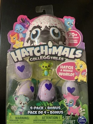 НОВЫЕ Hatchimals Colleggtibles 4 шт. Бонус от Сезона 1 от Spin Master - Изображение 1 из 4