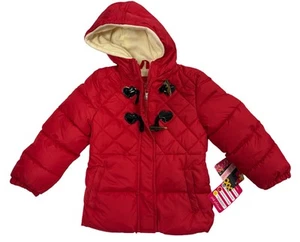 NWT Girl’s Winter Coats Puffer Jacket Pink Size 5/6 - Picture 1 of 4