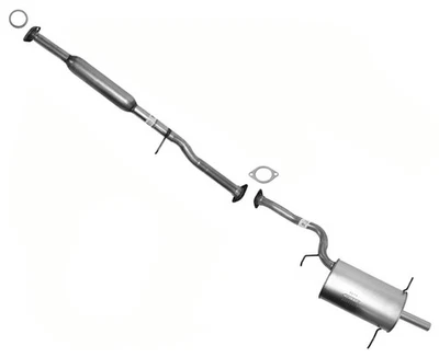 Silenciador medio y trasero con juntas apto para Subaru Forester 2.5L 2006-08 no turbo Foto 1 de 4