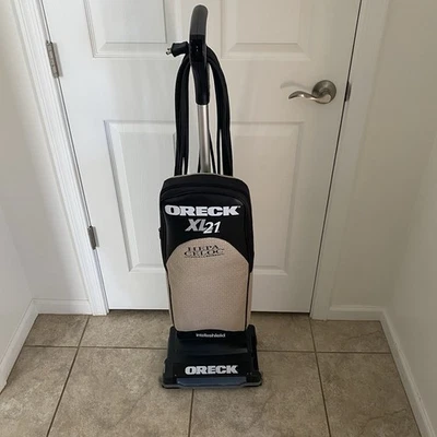 Oreck XL 21 Hepa Celoc Hypo-Allergenic Upright Vacuum  WORKS MISSING Belt Cover - Image 1 of 4