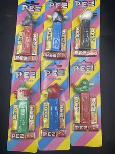 1996 PEZ Bonbons LOT Of 6 PEZ Whistles Factory Sealed. New Old Stock - Picture 1 of 21