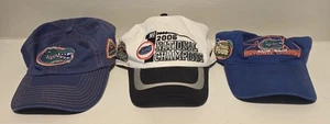 Florida Gators Hat Lot (3) Nike Basketball & Football National Championship 2007 - Picture 1 of 19