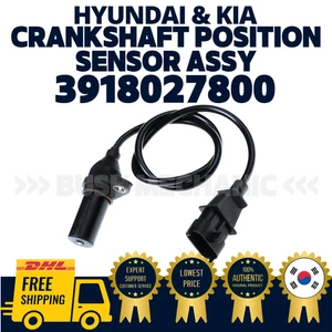 GENUINE OEM Hyundai Kia Crankshaft Position Sensor Assy 3918027800 Santa Fe - Picture 1 of 1