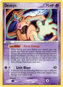 Deoxys 16/107 EX Deoxys Regular Rare Pokemon Card - Picture 1 of 7