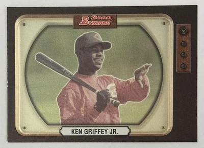 Ken Griffey Jr. 2000 Bowman Retro/Future #122 - Cincinnati Reds - Image 1 of 2