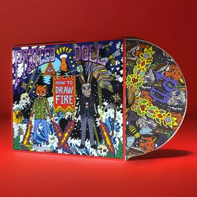 Painted Doll CD How to Draw Fire Psychedelic Rock, Power Pop, Stoner Rock Foto 1 de 4
