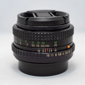 RARE! Objectif Standard Fixe COSINA Cosinon-S Prime 50mm f/1,8 (pour PENTAX P/K) - Foto 1 di 4