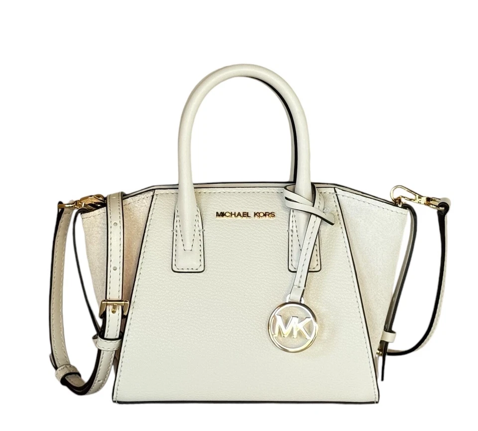 Michael Kors Avril XS MINI Satchel Shoulder Crossbody Bag Light Cream - Image 1 of 4