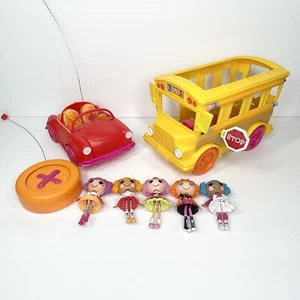 Lalaloopsy RC Ferngesteuertes Auto + Schulbus + 5 Mini-Figuren - Bild 1 von 8