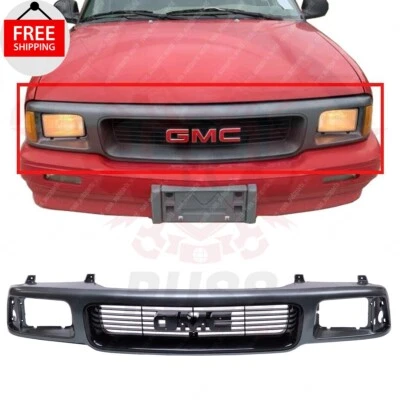 New Front Grille Grill Assembly Gray Fits 1994-1997 GMC Sonoma Jimmy GM1200344 - Image 1 of 4