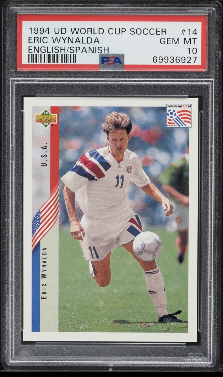 1994 Upper Deck World Cup English/Spanish Eric Wynalda #14 1994 Upper Deck World Cup English/Spanish Eric Wynalda #14